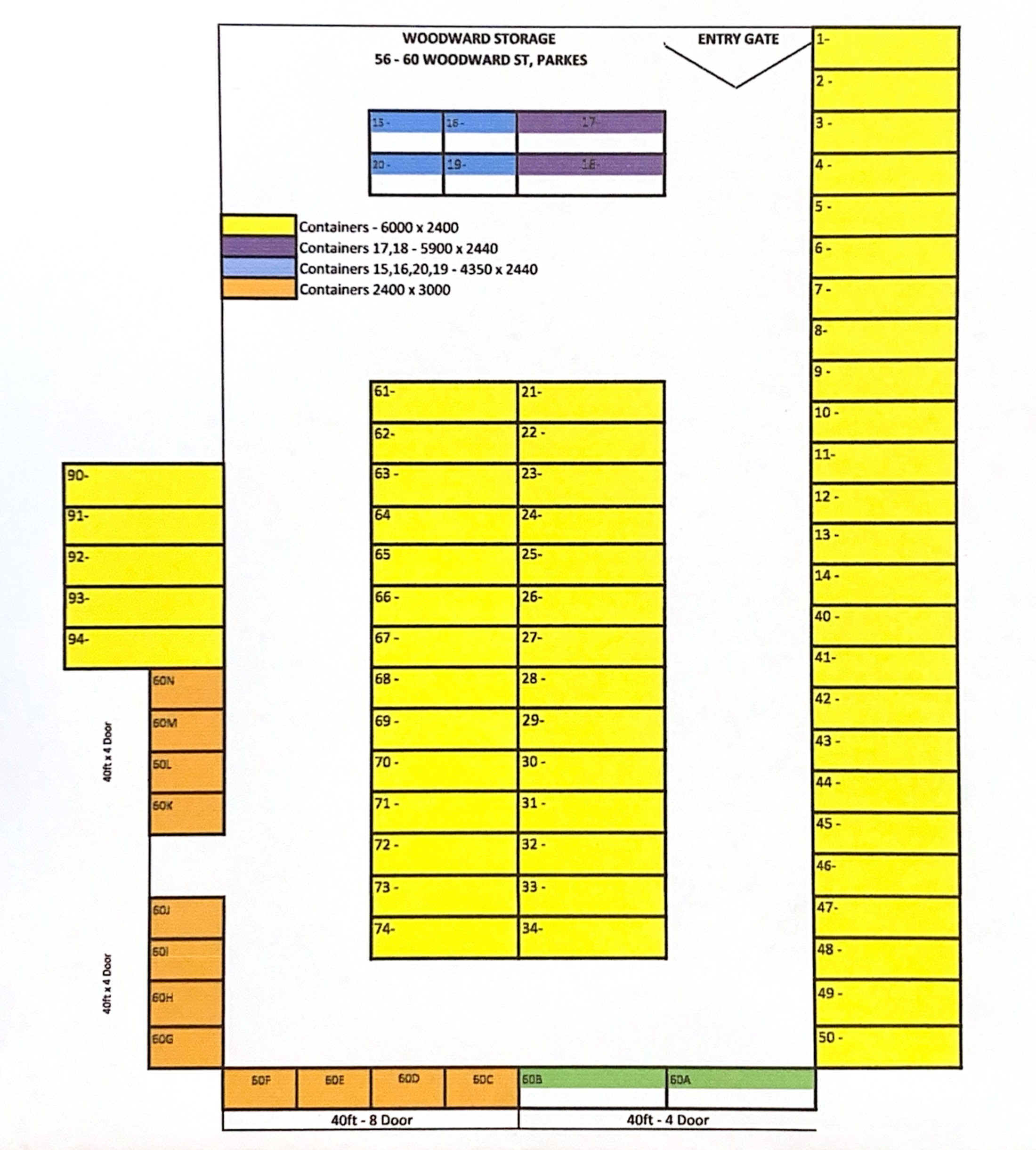 Facility Map Map